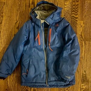 L.L. Bean “Warmest” Kids Blue Winter Jacket